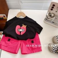 ราคา จํากัดเวลา Seckill เสื้อยืดเด็กผู้หญิงแขนสั้นฤดูร้อนสไตล์เกาหลีแฟชั่นการ์ตูนพิมพ์ Casual All Match Girl Top (40728607970)