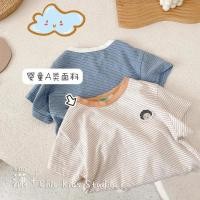 ราคา เสื้อยืดแขนสั้นสไตล์ญี่ปุ่น ทำจากผ้าฝ้ายและลินิน เหมาะสำหรับชายและหญิงในฤดูร้อน (57606041766)