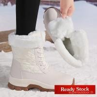 ราคา รองเท้าลุยหิมะสูง สไตล์น่ารัก เหมาะสำหรับอากาศหนาว (55851400466)
