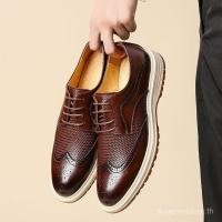 ราคา 2026 ผู้ชายสบายๆกีฬารองเท้าหนังรองเท้าผ้าใบอย่างเป็นทางการธุรกิจหนัง Oxford รองเท้า PNWM (52956729191)