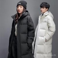 ราคา Men s Winter Jacket Hood Feathers Puffer White Duck Long Down Jacket Men Black Parka Coat Warm Autumn Dack Thick Casual Top TLLU (29868623222)