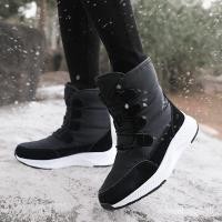ราคา Fast Shipping ฤดูหนาวรองเท้าผู้หญิง Super Warm Snow BOOTS รองเท้าผ้าฝ้ายกันลมกลางแจ้ง ECC (49954584513)