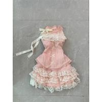 ราคา กระโปรงลูกไม้วินเทจแขนกุด กับ การออกแบบลูกไม้และโบว์ (42106768111)