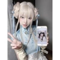 ราคา ชุดแม่บ้านสไตล์ญี่ปุ่นโลลิต้า ชุดเชongsam โลลิต้า คอลเลคชันฤดูร้อน 3818 คน COS ผ้ากันเปื้อนจีน สาวสไตล์จีนใหม่สุดฮอต (40004184547)
