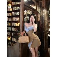 ราคา ชุดเดรสสั้นหวานและเผ็ดสไตล์ใหม่สาวเซ็กซี่เข้ารูปพอดีฤดูร้อนลายดอกไม้สายรัดรูปชุดเซ็กซี่ทรงเอผู้หญิงบริสุทธิ์ (43652617704)