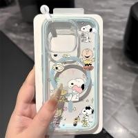 ราคา ดึงดูดแม่เหล็ก Snoopy Love สําหรับ iPhone 17AIR 17 17PROMAX 17PRO 12 11 16 14 15 13 15PRO 13PRO 16PROMAX 13PROMAX 14 15 16PLUS Pro Max เคสโทรศัพท์ Anti drop W4RO (48603245226)