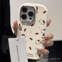 ราคา น่ารักจักรยาน Kitty สําหรับ iphone 15 13 16 14 11 12 11PRO 13PRO 11PROMAX 15PROMAX 13PLUS 15PLUS เคสโทรศัพท์อเนกประสงค์ป้องกันลายนิ้วมือ WRLW (48954668585)
