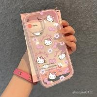 ราคา เคสโทรศัพท์ลายดอกไม้สดใหม่ลายแมวสองสีสำหรับ iPhone 15 11 13 12 14 16 15PRO 12PRO 11PROMAX 15PROMAX 16PLUS 14PLUS XSMAX XR ขอบนุ่มลายการ์ตูน BW6J (40403053202)