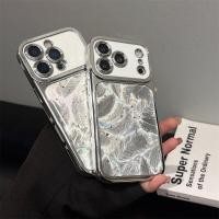 ราคา หน้าต่างขนาดใหญ่เหมาะสําหรับ iPhone 17ro ผู้หญิง glitter Silver Feather iPhone 16prmax เคสโทรศัพท์ใหม่ 17promax เคสโทรศัพท์ Simple iPhone 15pro ขั้นสูง 14pro รวมทุกอย่างฝาครอบ (44703620833)
