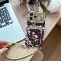 ราคา สไตล์เรโทรภาพสีน้ํามันสีแดงกุหลาบกระเป๋าบัตรพร้อมเชือกมือถือเหมาะสําหรับ ไอโฟน 17 โปรแม็กซ์ เคสโทรศัพท์ ไอโฟน 16 ใหม่ 15 มือโปร ผู้หญิง 14น รวมทุกอย่างเคสครอบค (51506891290)