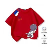 ราคา เสื้อผ้าสบาย 2025 ราคาถูก Tom and Jerry ผ้าฝ้ายแท้ ยืดเด็ก ไม่ต้องรีด (56555867845)