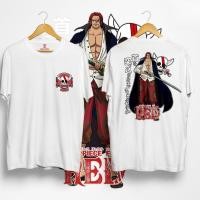 ราคา พิมพ์กราฟฟิก พิมพ์กราฟฟิก ผู้ชายผู้หญิงยืดผ้าฝ้าย คูลโบสต็อก SHANKS RED ONEPIECE (52506099119)