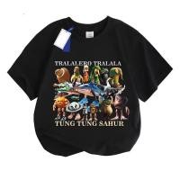 ราคา ลายพิมพ์อะนิเมะเสื้อเด็กยืดแขนสั้นฉลาม2025CODมีสไตล์ (46403376947)