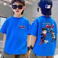 ราคา เสื้อเด็ก MJ1011 ขาวหลัง ชายกราฟิก ออกแบบดูดึงตา ใช้ฤดู สามเสียง 1 หนัง 2026 (43529178269)