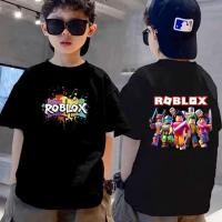 ราคา เชิ้ตระบายโอเวอร์ไซส์อากาศยืดพิมพ์เด็กRoblox (53505016773)