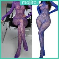 ราคา โมจิโตะ บอดี้สูท แขนยาว ไร้หลัง Jacquard สำหรับผู้หญิง ทำจากไนลอนนุ่มยืด (55153927954)