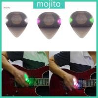 ราคา Mojito LED เรืองแสงกีตาร์ Pick กีต้าร์โปร่ง Plectrums อุปกรณ์กีตาร์ไฟฟ้า (51305665956)