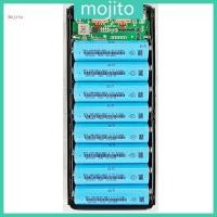 ราคา Mojito 8 Slot 18650 DIY Power Banks ชาร์จเร็ว Easy Carry Charger Shell (50605662283)