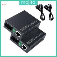 ราคา Mojito Performances 1G Fiber Media Converters โหมดคู่ 20Km Transmission พร้อมอินเทอร์เฟซ SCs และแหล่งจ่ายไฟ (50206784253)