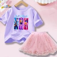 ราคา ชุดสูทเคป๊อปสไตล์บัลเล่ต์สำหรับวัยรุ่นหญิง พร้อมกระโปรงสั้นและเสื้อยืด (44078951356)
