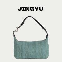 ราคา 2025 ฤดูร้อน High End แฟชั่นเย็บกระเป๋าถือ All Match Commuter hobo กระเป๋าไหล่กระเป๋า Messenger (55654919318)