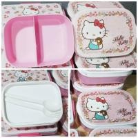 ราคา Superlock กล่องข้าว กล่องอาหาร 2ชั้น ลายคิตตี้ (1214903336)