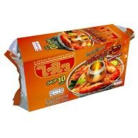 ราคา Waiwai ไวไว บะหมี่กึ่งสำเร็จรูปรสต้มยำกุ้งน้ำข้น สูตรพริกเผา น้ำหนักสุทธิ 60 กรัม x 10 ซอง (54957080857)