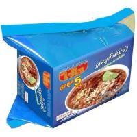 ราคา Waiwai ไวไว บะหมี่กึ่งสำเร็จรูป รสหมูสับต้มยำ 60 กรัม x 5 ซอง (46106986863)