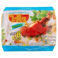 ราคา Waiwai ไวไว เส้นหมี่กึ่งสำเร็จรูปรสปรุงรส น้ำหนักสุทธิ 55 กรัม x 6 ซอง (50456987064)