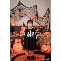 ราคา พร้อมส่งค่ะ ชุดฮาโลวีน halloween โครงกระดูก (42021038731)
