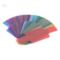 ราคา YXA 20 Color Photographic Color Gel Filter Cards Set Flash Speedlite for (42073169279)