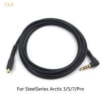 ราคา YXA 2020 New Replacement 3 5mm 1 5m TPE Audio Headset For Steelseries Arctis 3 5 7 Pro Cable Gaming Line (8670138640)