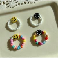 ราคา แหวนลูกปัดdiy แหวนลูกปัดหน้ายิ้ม (25661597698)