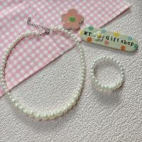 ราคา C09 เซ็ทสร้อยคอมุก งานเด็ก สำหรับใส่คู่กับชุดไทย (28660585469)