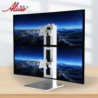 ราคา Aliver Dual Screen Monitor Stand 2 หน้าจอ LCD คอมพิวเตอร์เดสก์ท็อปขนาดใหญ่โหลด Bearing ขาตั้ง S201 (48507079305)