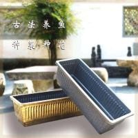 ราคา ม้าอ่างล้างจานอ่างล้างจานถังปลาพลาสติกกระถางดอกไม้สี่เหลี่ยมระเบียงหลังคาน้ําลิลลี่โลตัสหม้อโบราณปลาวัฒนธรรมบ่อเต่าถัง (57906108656)