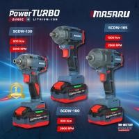 ราคา MASARU รุ่น SCDW 130 160 165 บล็อคไฟฟ้าไร้สาย 500 800 1200 N m บล็อคไร้สาย 1 2นิ้ว แถมกล่องครบชุด (24696198116)