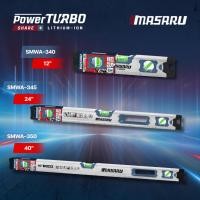 ราคา MASARU Powerturbo ที่วัดระดับน้ำ รุ่น SMWA 340 345 350 ระดับน้ำแม่เหล็ก ฉากวัดระดับน้ำ อลูมิเนียม (47356591126)