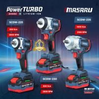 ราคา MASARU รุ่น SCDW 225 230 235 บล็อคไฟฟ้าไร้สาย 350 800 1000 N m บล็อคไร้สาย 1 2นิ้ว แถมกล่องครบชุด (57702643960)