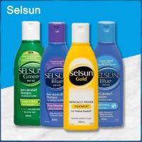ราคา นำเข้าจากออสเตรเลีย SELSUN BLUE ทำความสะอาดอย่างล้ำลึกเติมเต็ม SELSUN GOLD แชมพูป้องกันรังแค200Ml (51506145615)
