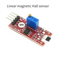 ราคา 1 ชิ้น KY 024 linear magnetic Hall sensor Hall sensor โมดูลเซ็นเซอร์เหมาะสําหรับโมดูล 49E Hall (46903871864)