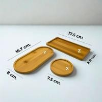 ราคา ถาดวางแก้วน้ำพระ ถาดวางของบูชา ถาดไม้ไผ่ มินิมอล เสริมศรัทธา BB TRAY (29939592175)