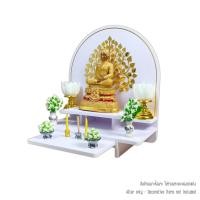 ราคา หิ้งพระพิฆเนศ ครบชุดพร้อมบูชา ดีไซน์มินิมอล หิ้งพระโมเดิร์น ถาดสไลด์เพิ่มพื้นที่ bigplus01 ac (40417931870)