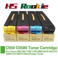 ราคา C550 C5580 ตลับหมึกชิปสําหรับ Xerox 560 C60 7780 785785 6680 9070 550 570 5580 C70 C9070 5540 เครื่องพิมพ์ Toner (57154090852)