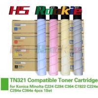 ราคา TN321 TN220 ตลับหมึกสีที่รองรับ Bizhub C224 C284 C364 C7822 C7828 สําหรับ Konica Minolta Powder 224 284 364 (52554086514)