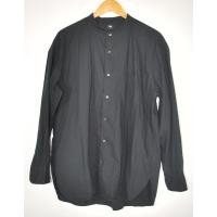 ราคา เสื้อเชิ้ตแขนยาว Uniqlo มือ 2 สีดำ คอจีน Size XL อก 50 นิ้ว ยาว 29 นื้ว (58057198085)