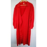 ราคา เสื้อคลุมแขนยาว H M มือ 2 สีแดง คอปก Size XL อก 48 นิ้ว เอว 50 นิ้ว ยาว 50 นิ้ว (54854141754)