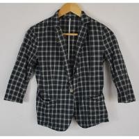 ราคา เสื้อสูท Uniqlo มือ 2 ลายสก๊อต เขียว ม่วง ขาว Size S อก 34 นิ้ว ยาว 20 นิ้ว (53857195921)