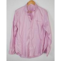 ราคา เสื้อเชิ้ตแขนยาว Uniqlo มือ 2 สีชมพู Size M อก 42 นิ้ว ยาว 28 นิ้ว (52207203042)