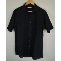 ราคา เสื้อเชิ้ต Uniqlo มือ 2 แขนสั้นสีกรม ดำ Size L อก 44 นิ้ว ยาว 29 นิ้ว (45807215701)